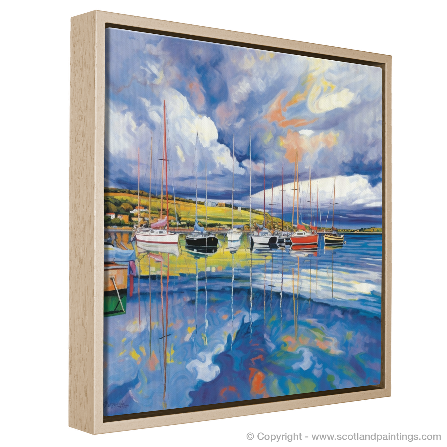 Stormy Pop at Balmaha Harbour