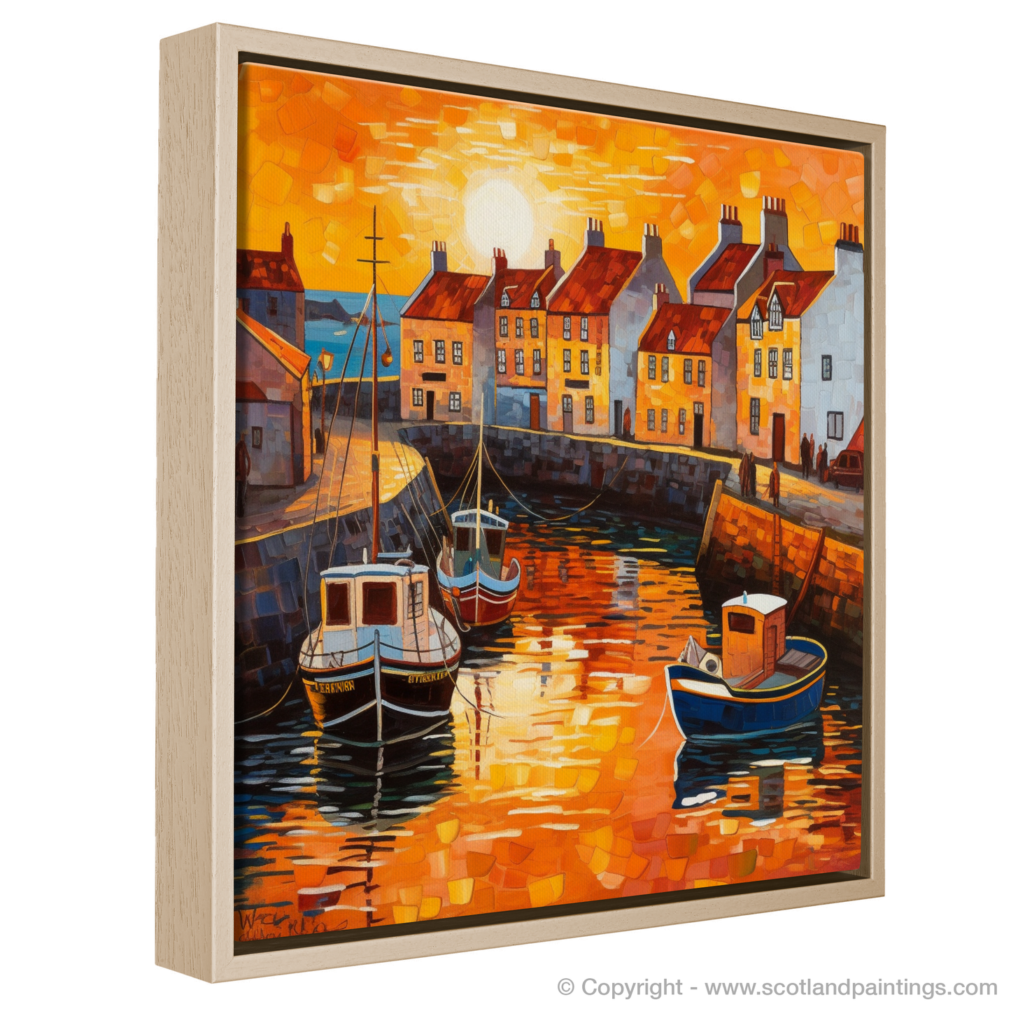 Twilight Enchantment at Pittenweem Harbour