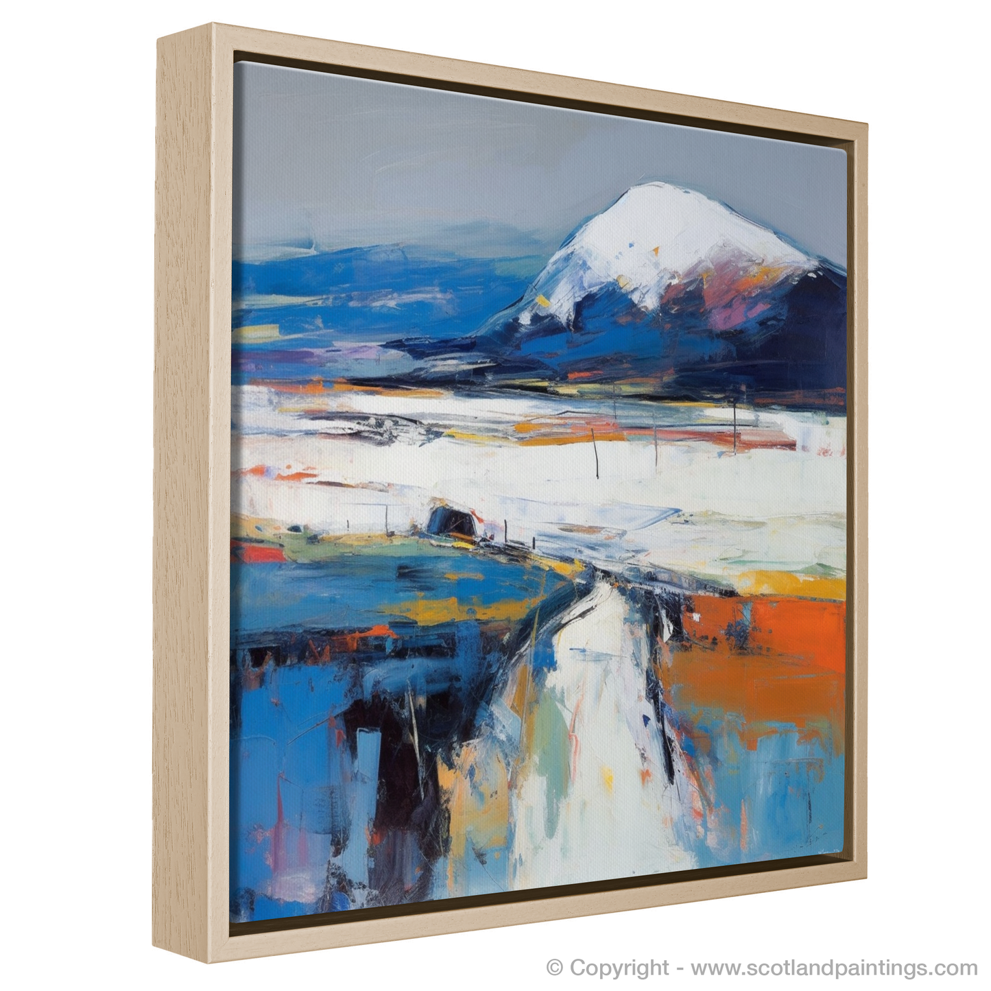 Beinn Bhàn Abstract Impression: A Highland Symphony