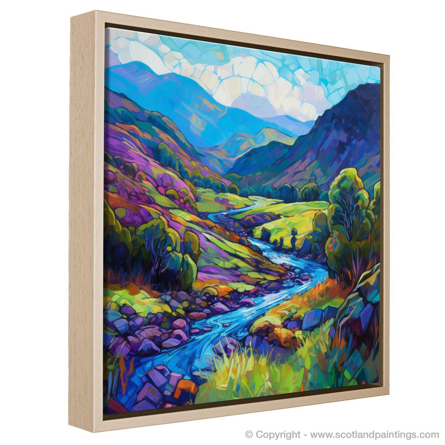 Glen Sannox Enchantment: A Modern Impressionist Journey