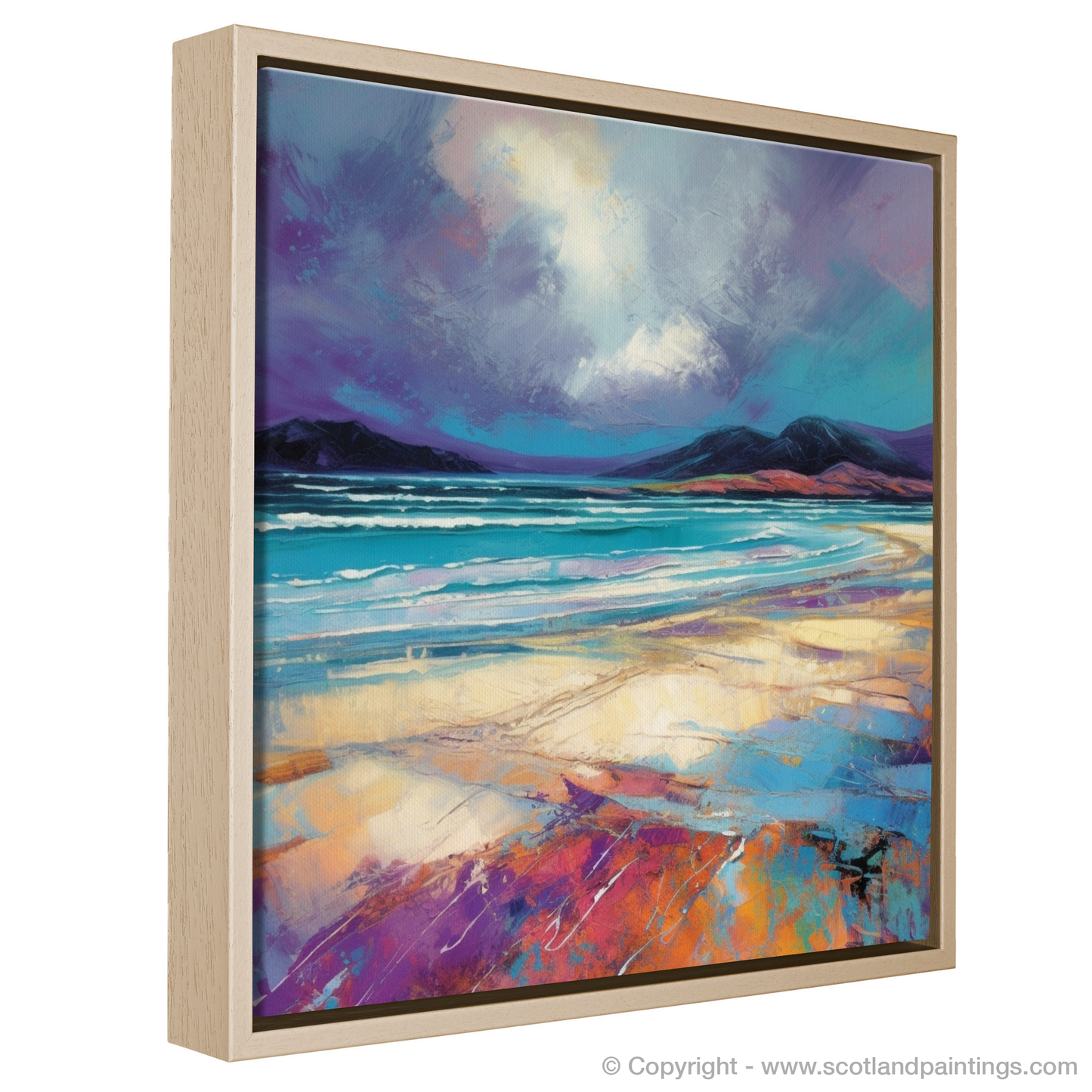 Storm's Embrace over Luskentyre Sands