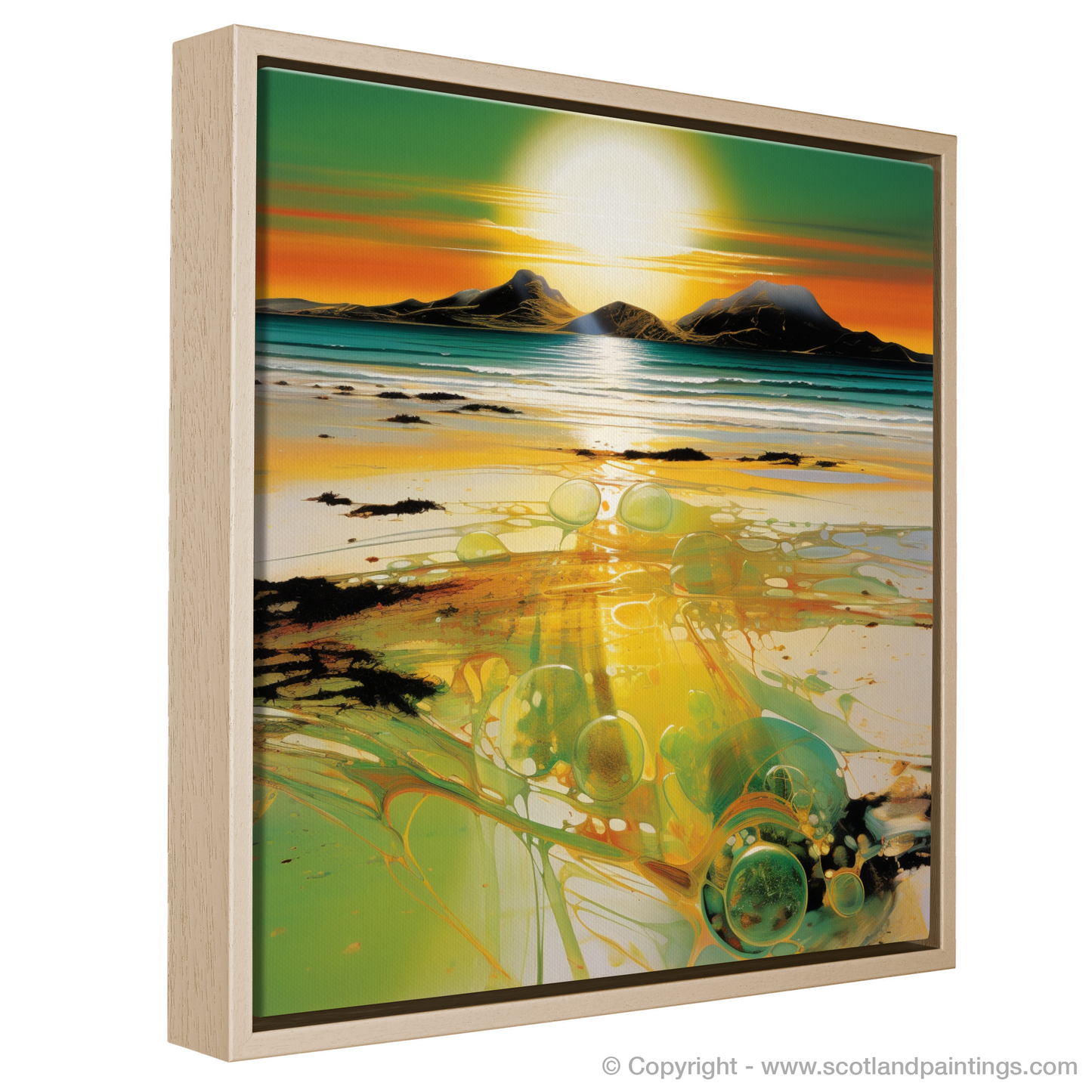 Surreal Sunset at Mellon Udrigle Beach