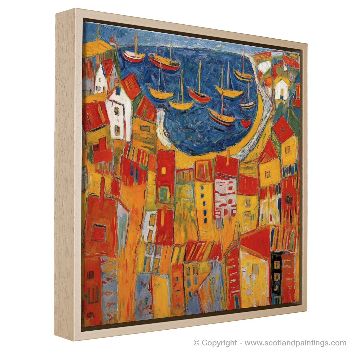 Catterline Bay in Pop Art Panache