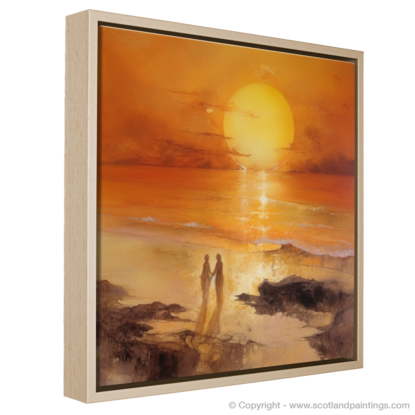 Golden Hour Surrealism at Seilebost Beach