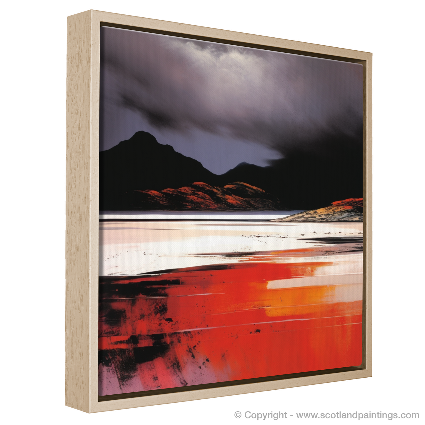 Storm's Embrace Over Silver Sands Morar