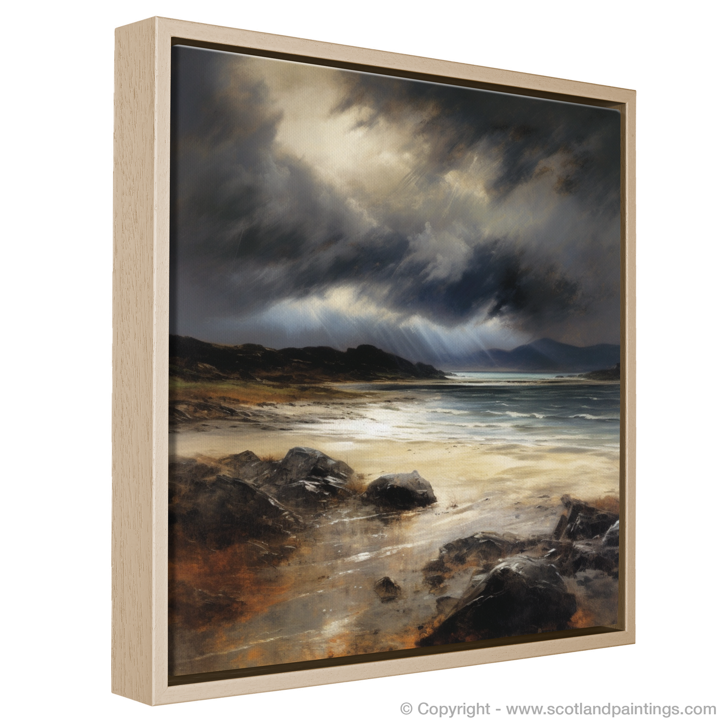 Storm Over Silver Sands of Morar