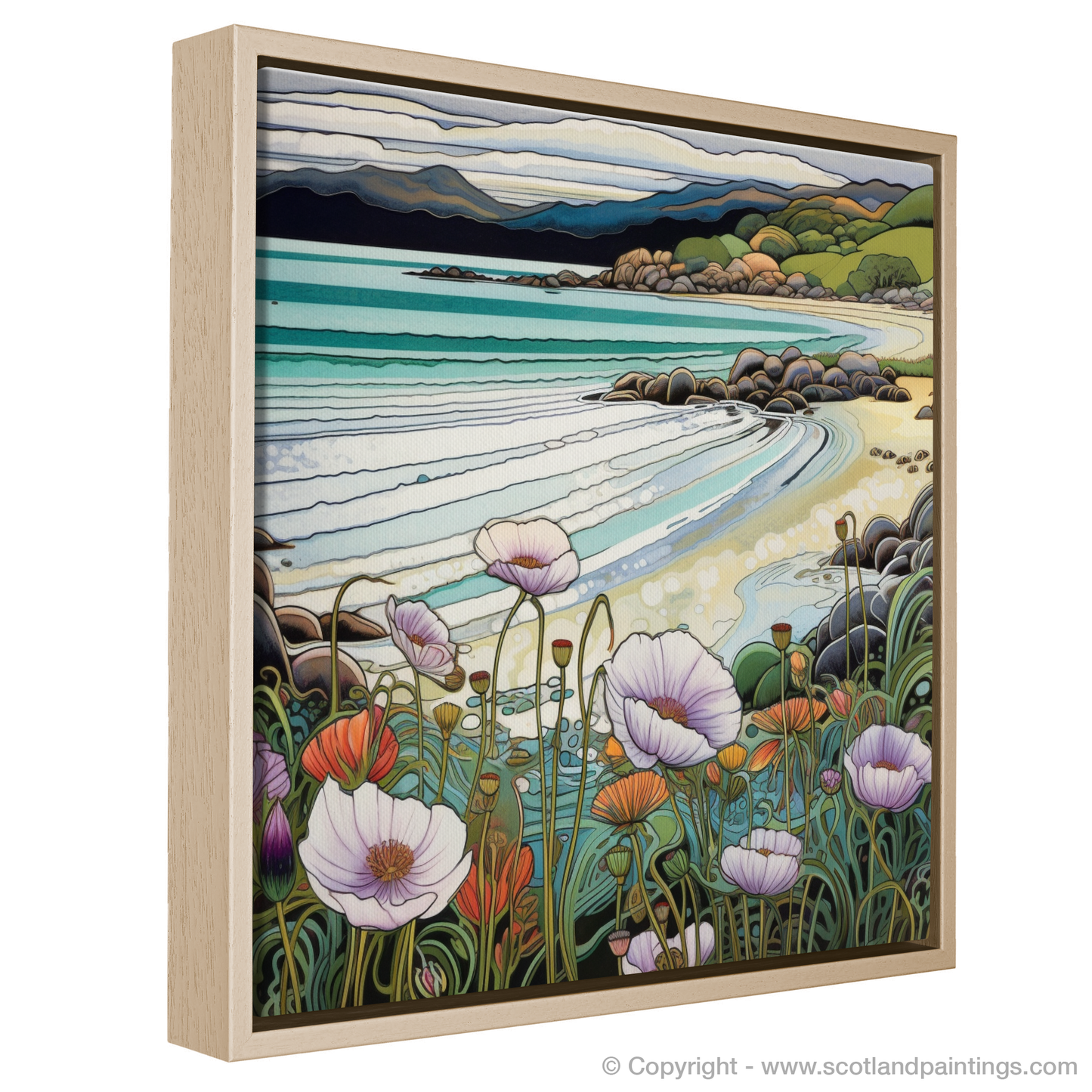 Art Nouveau Dreams of Silver Sands Morar