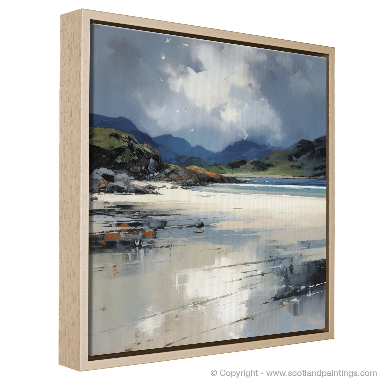 Stormy Skies over Silver Sands of Morar