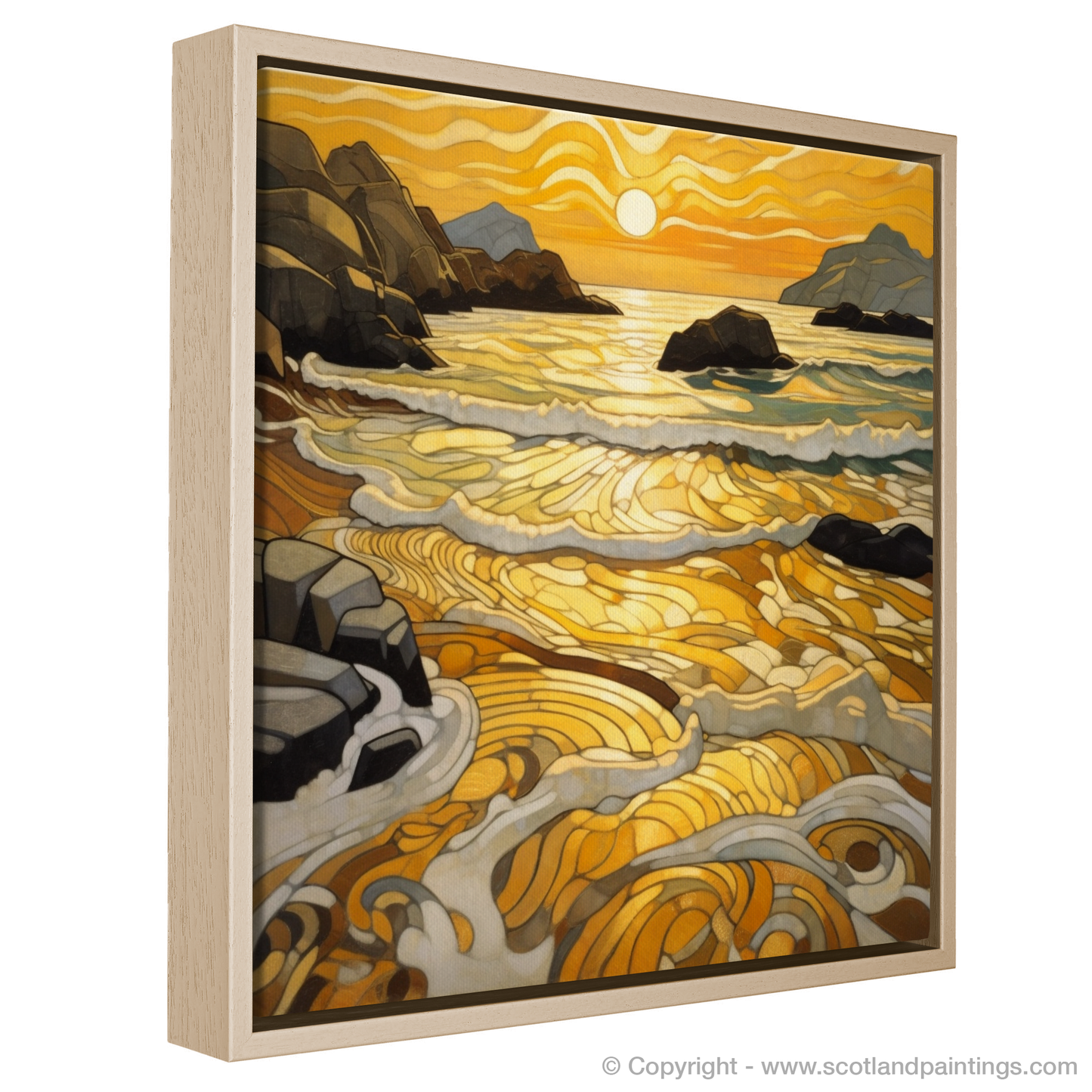 Cubist Symphony at Silver Sands Morar