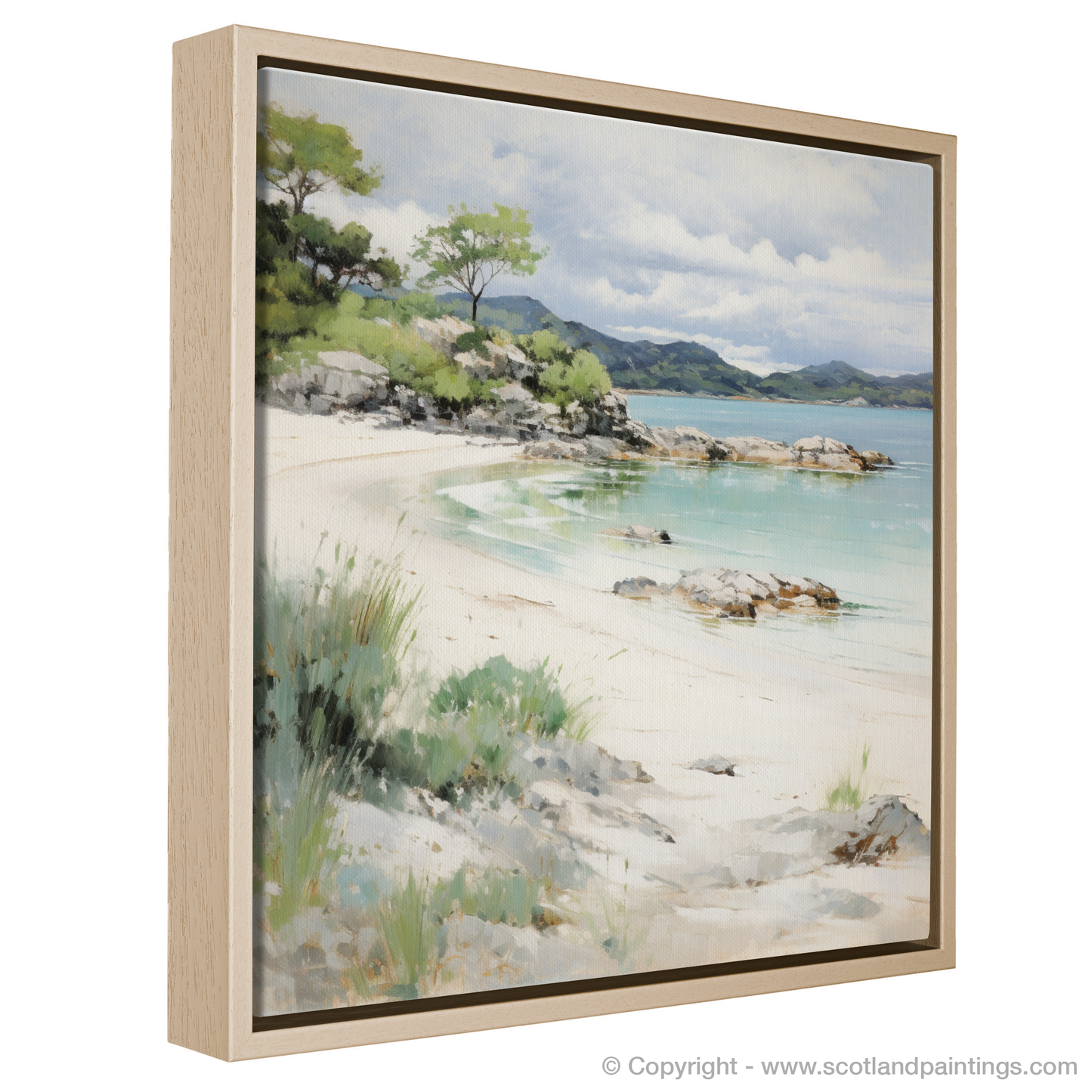 Whispers of Morar: An Impressionist Tribute to Scottish Shores