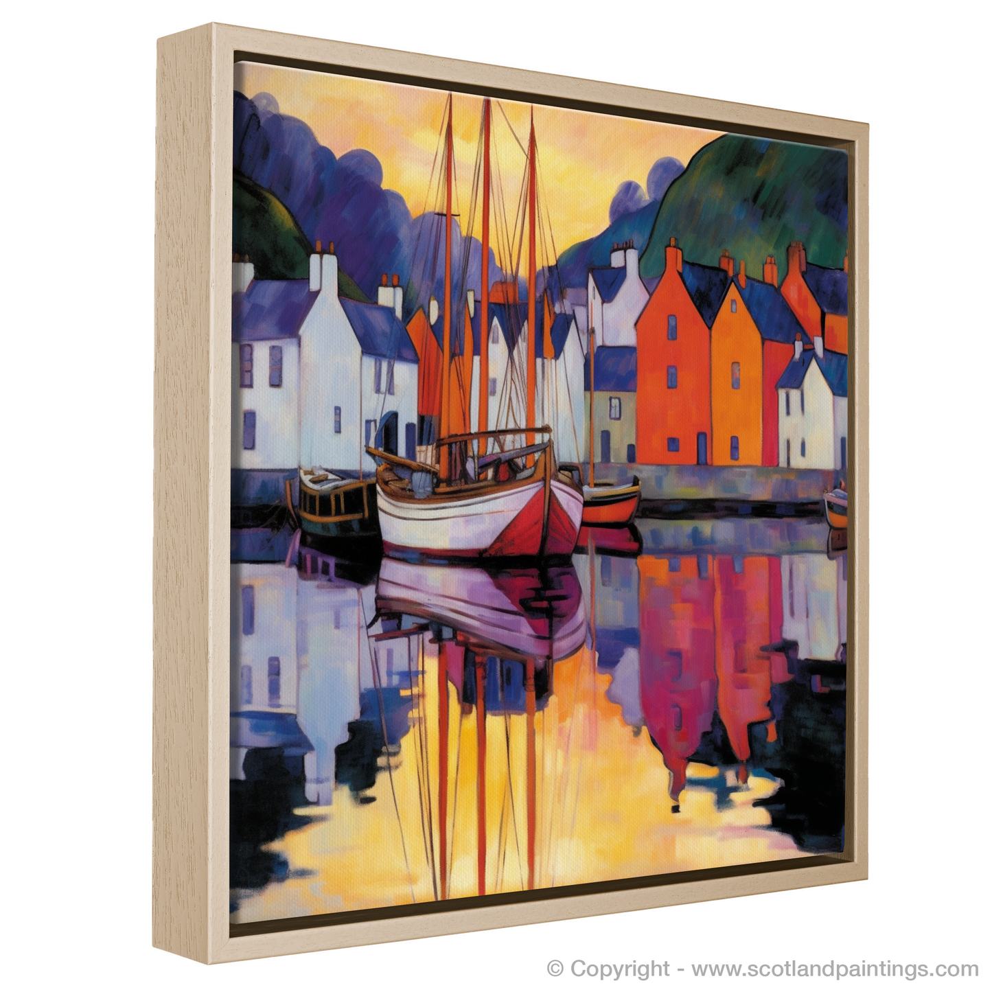 Twilight Serenity at Portree Harbour