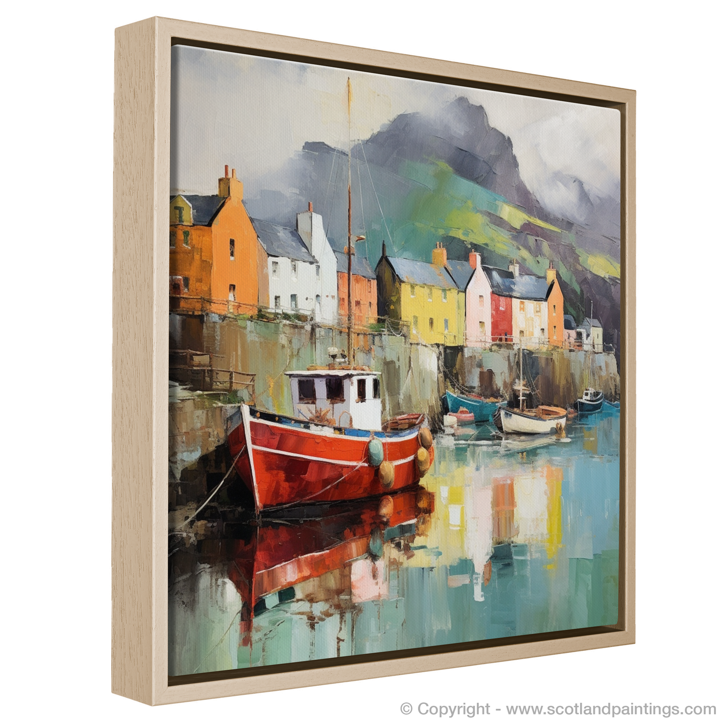 Surreal Serenade at Portree Harbour