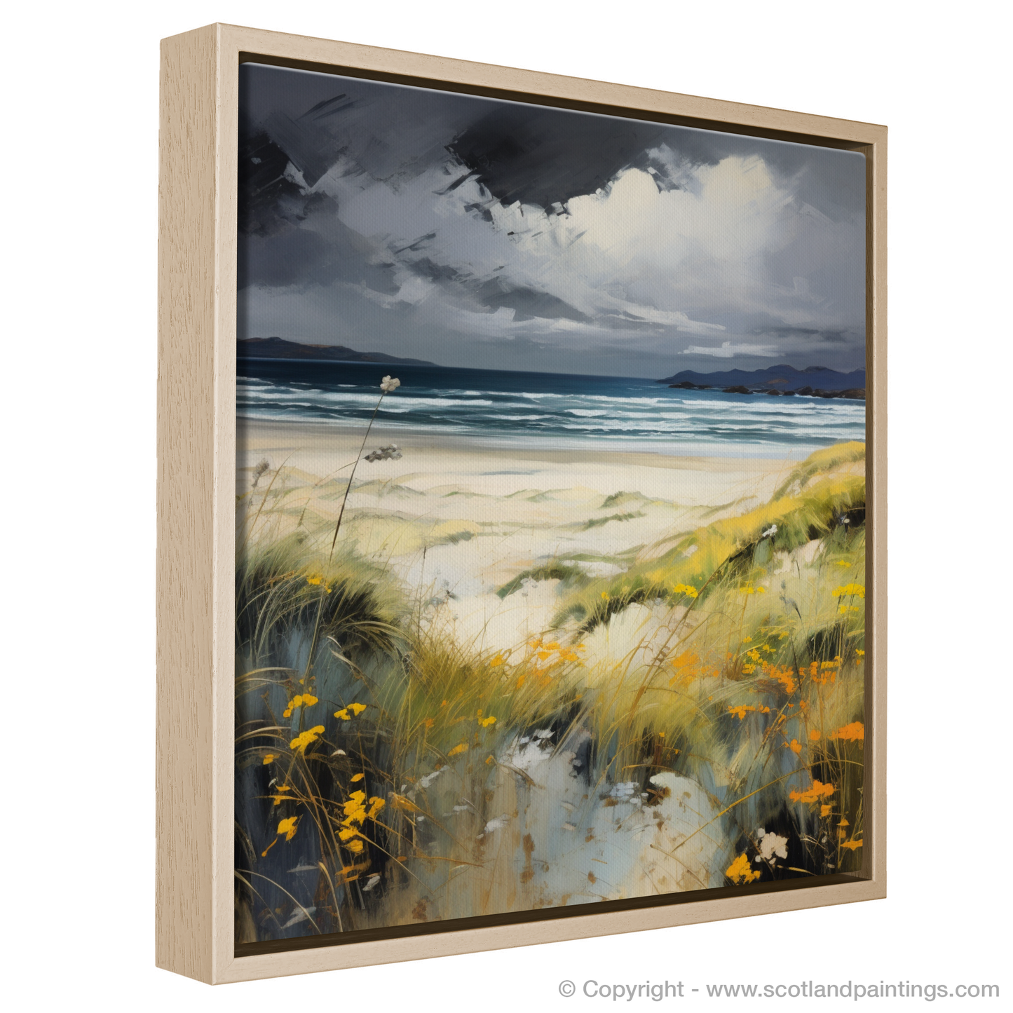 Storm's Embrace: The Wild Beauty of Camusdarach Beach