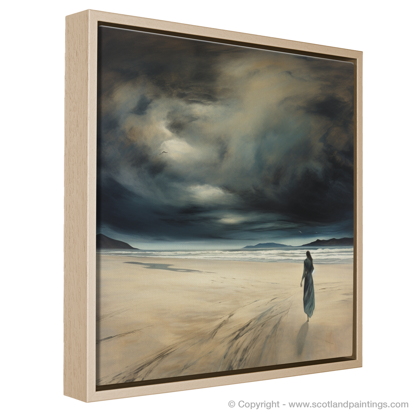 Stormy Surrender at Nairn Beach