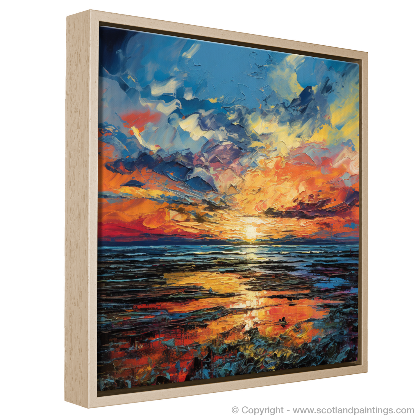 Sunset Serenade at Nairn Beach