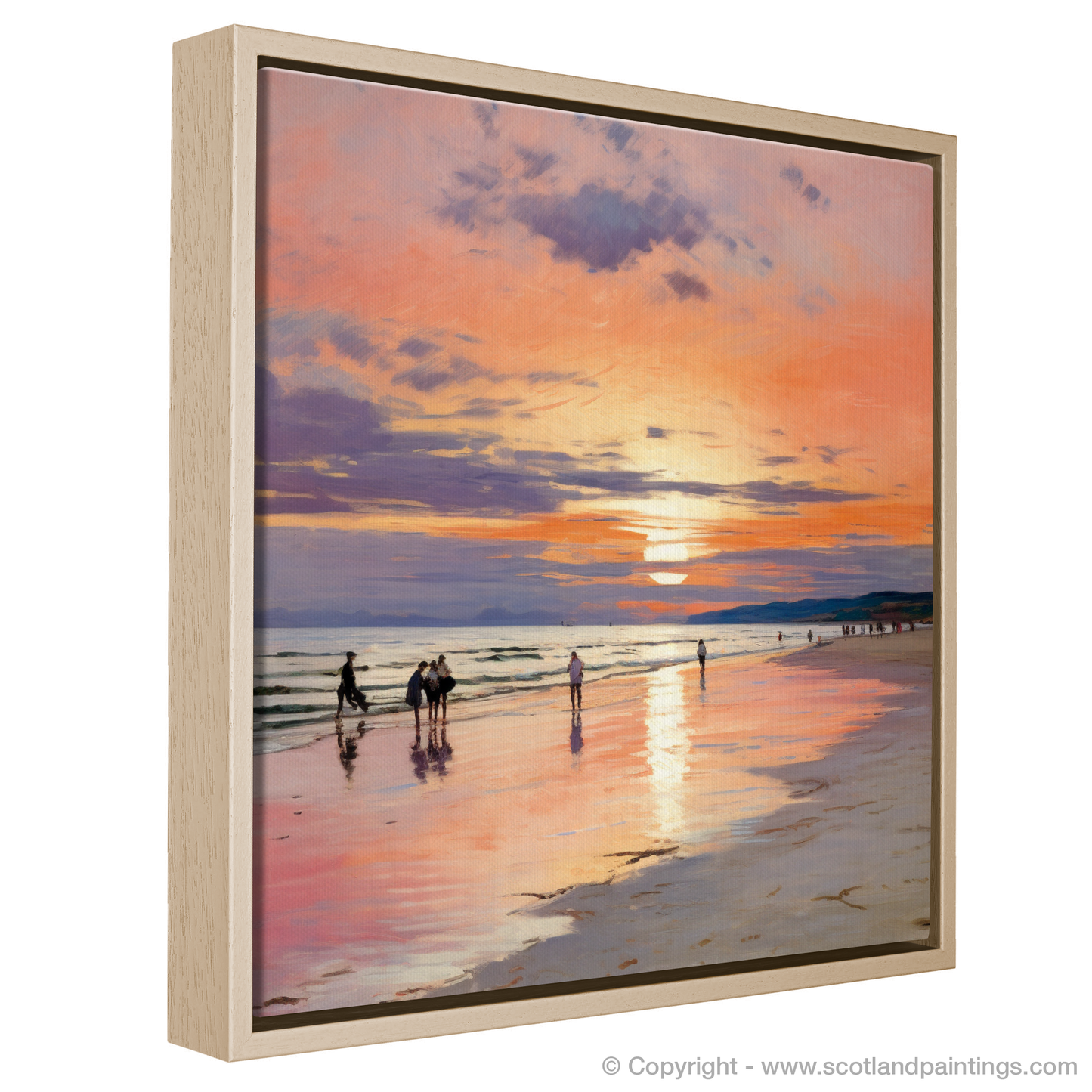 Sunset Serenade at Nairn Beach