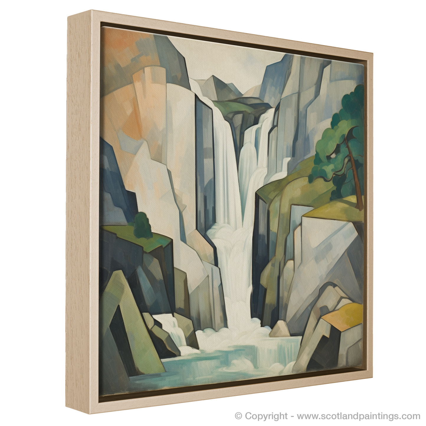 Cubist Majesty of Steall Falls