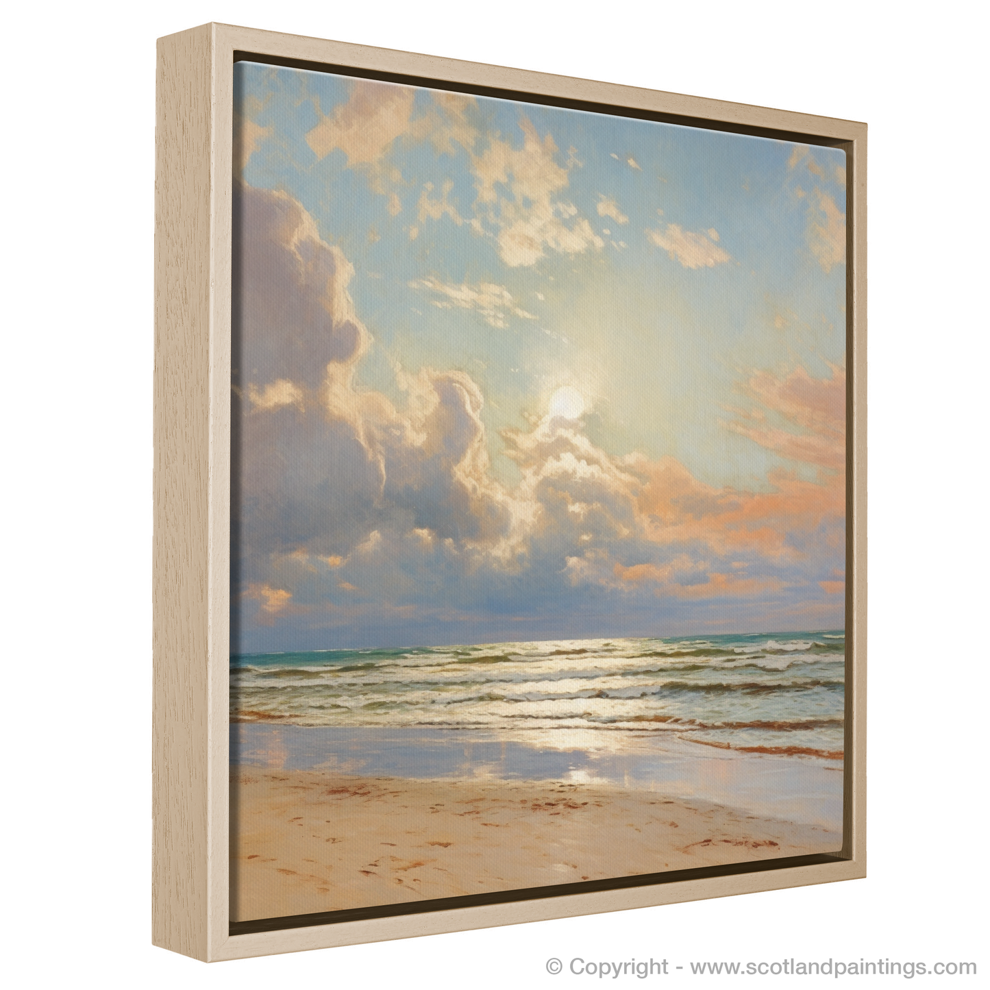 Golden Hour Embrace at West Sands