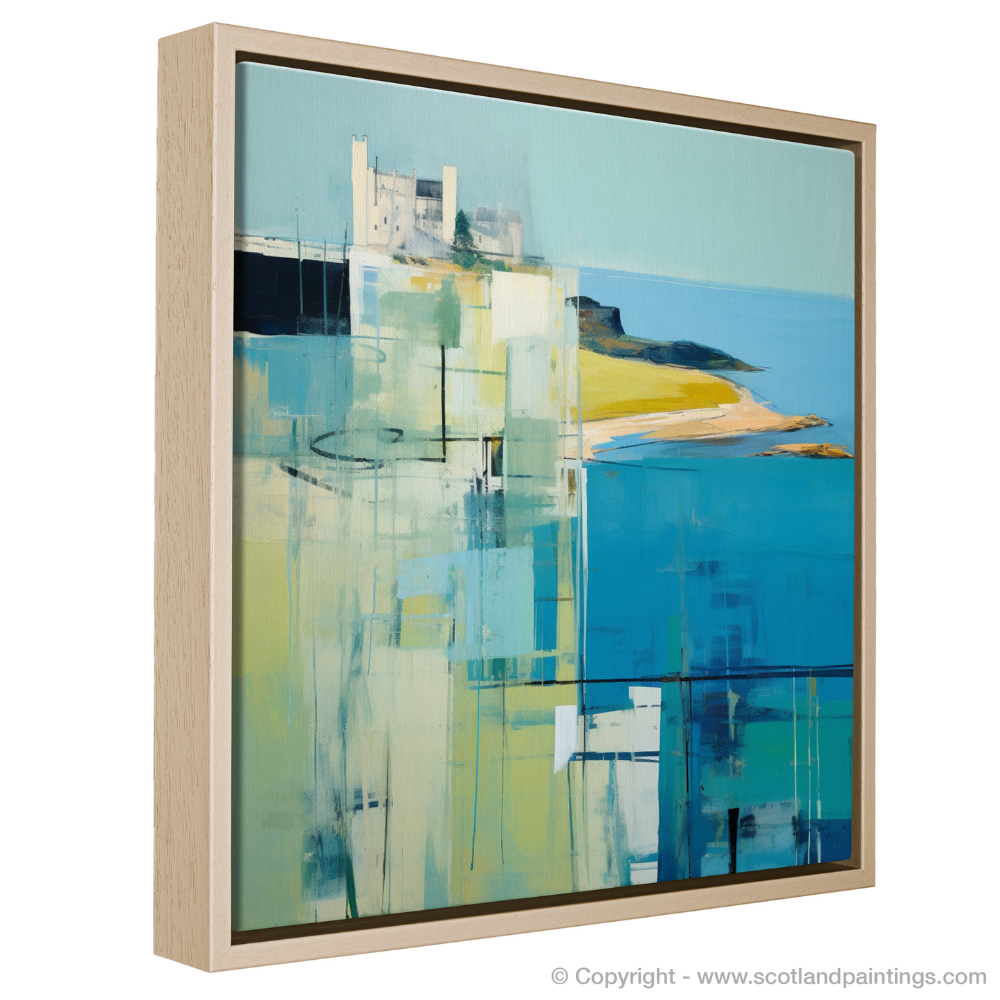 Majestic Culzean: An Abstract Impression of Scottish Heritage