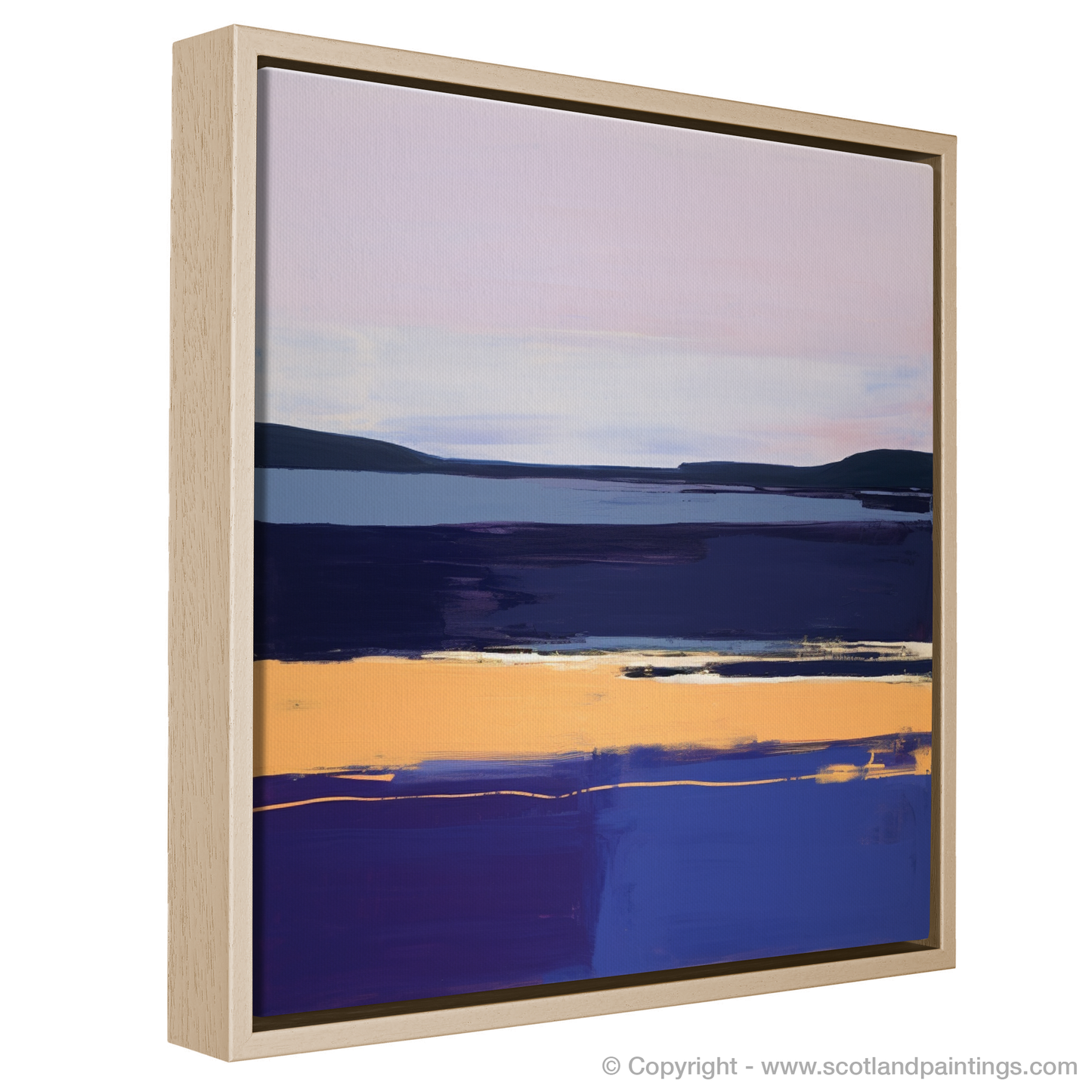 Dusk at Longniddry Beach: An Abstract Coastal Symphony