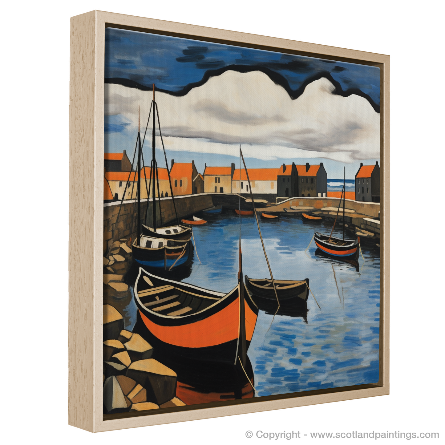 Surreal Serenity of St Monans Harbour