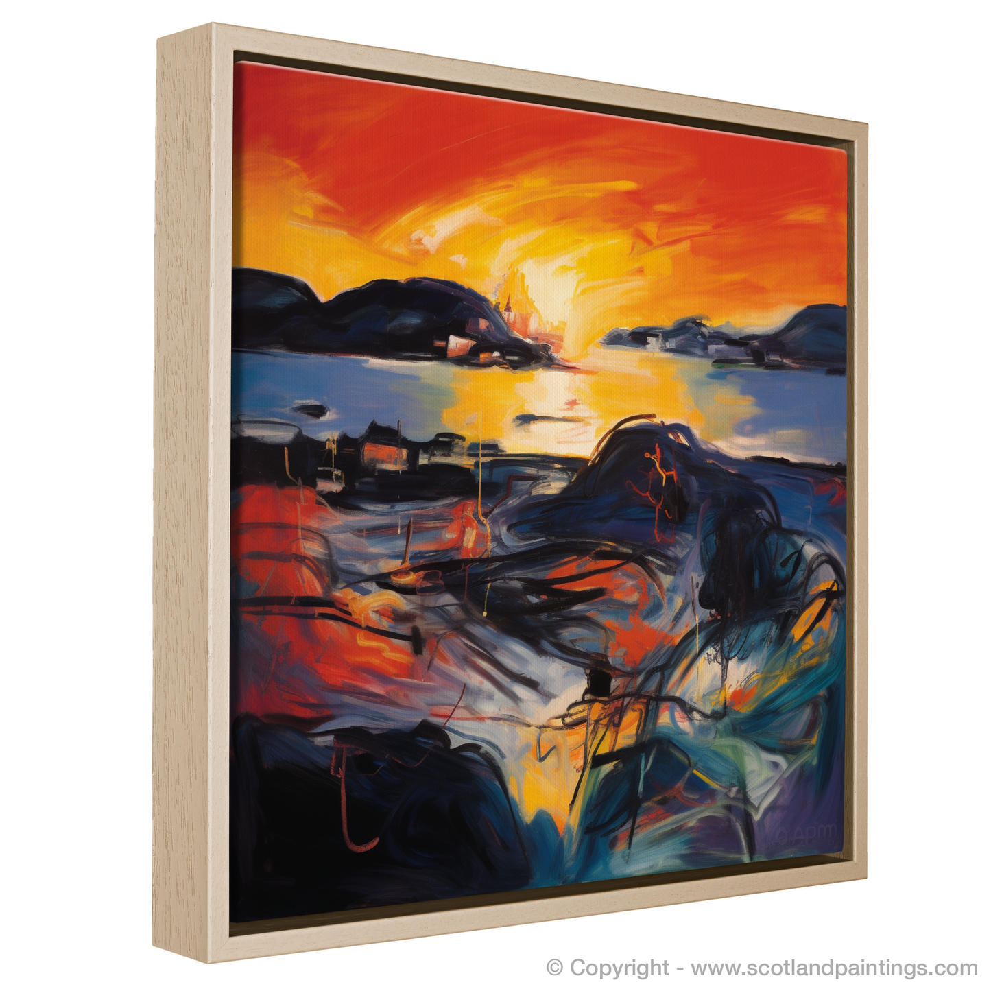 Twilight Blaze at Gairloch Harbour