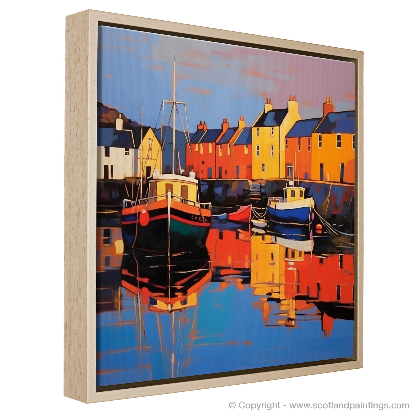 Dusk's Embrace at Findochty Harbour