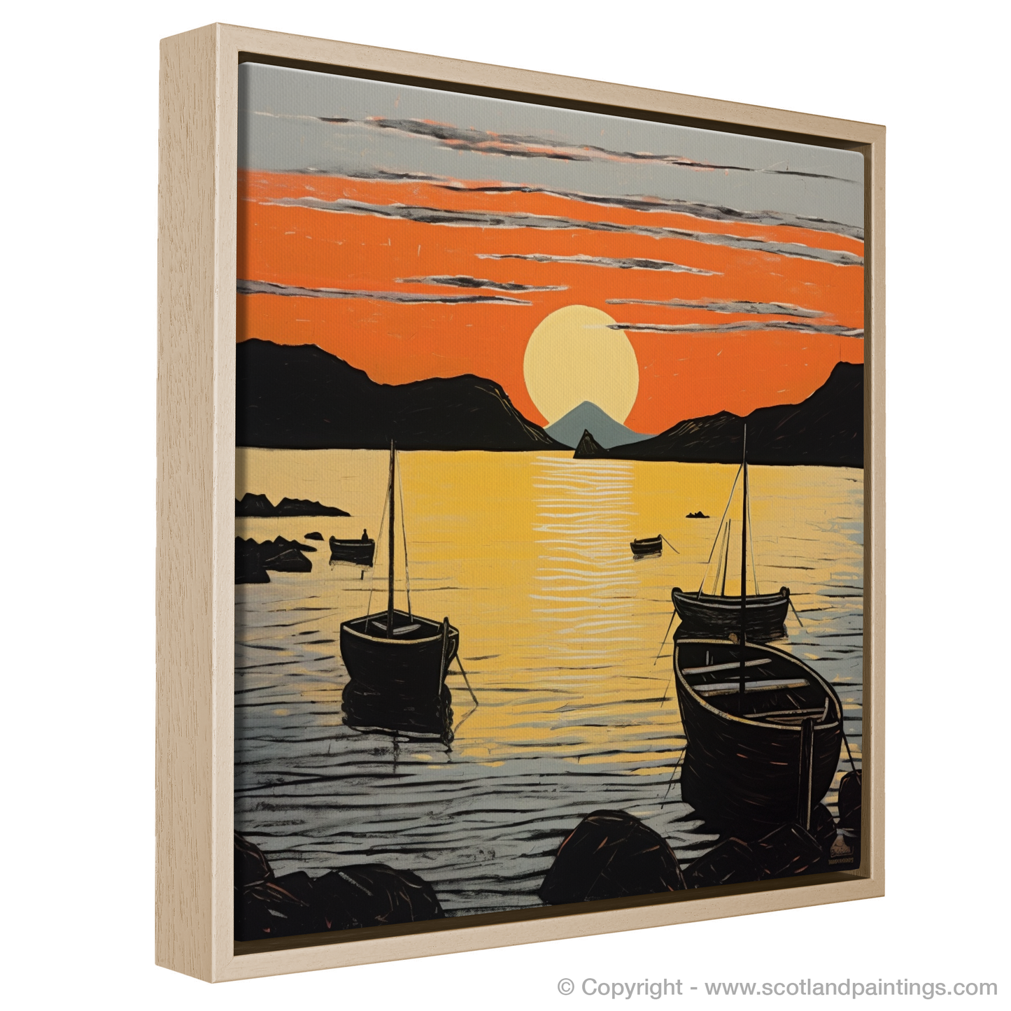 Sunset Serenity at Achmelvich Bay