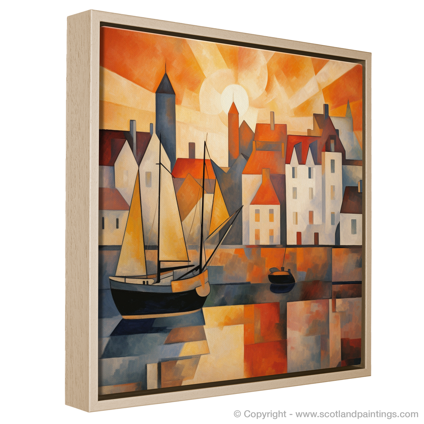 Golden Hour Symphony at Eyemouth Harbour