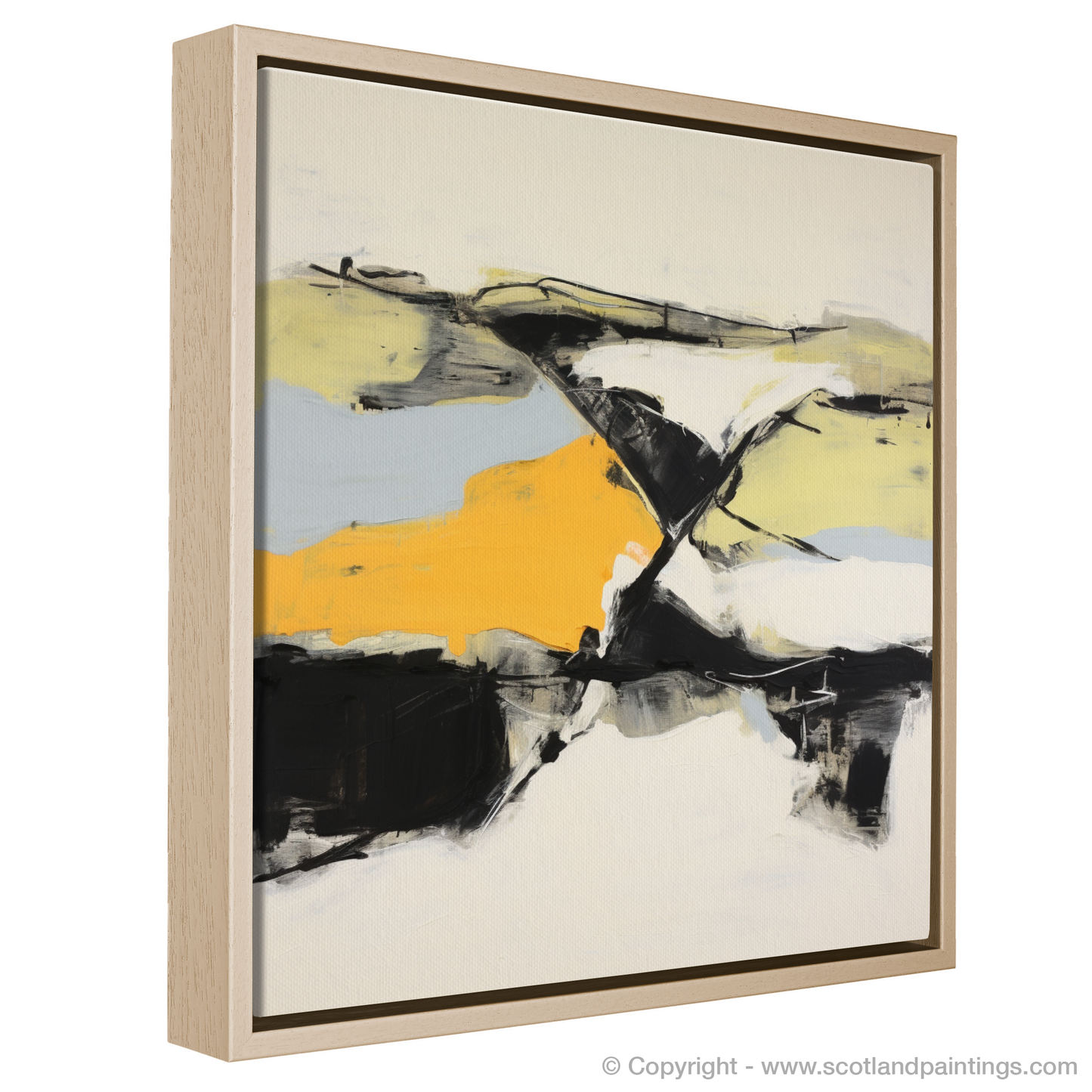 Aberdeenshire's Essence: The River Don Abstract Expression