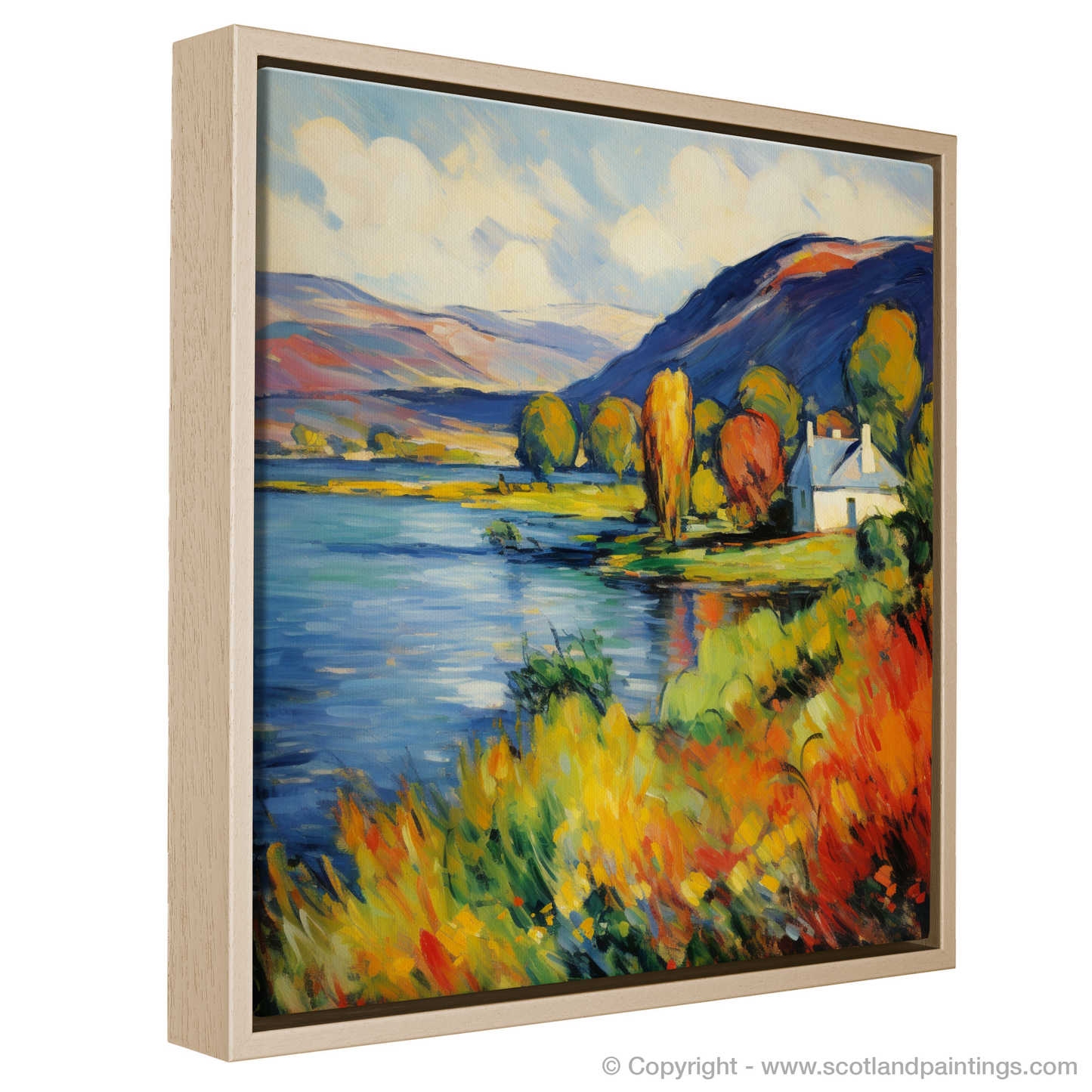 Fauvist Fervour: A Journey through Loch Leven's Wild Beauty