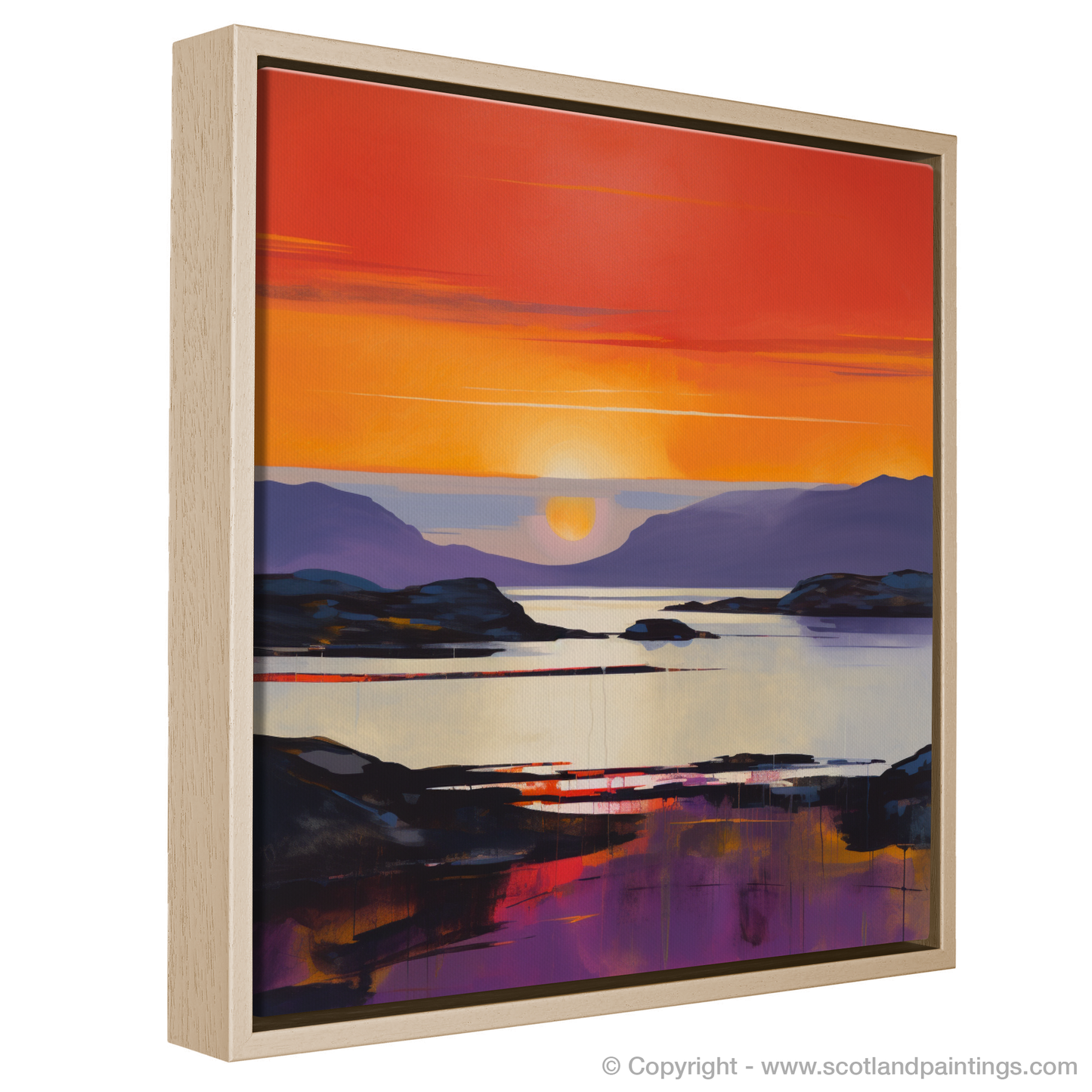 Sunset Serenity over the Sound of Iona