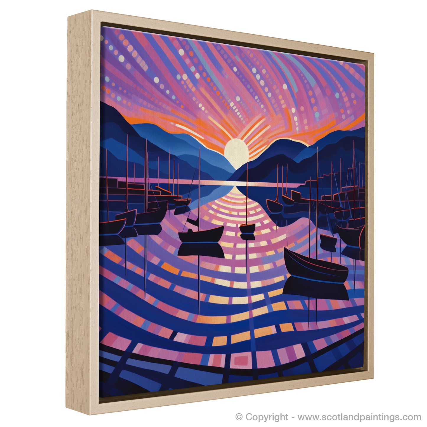 Dusk Embrace at Tarbert Marina