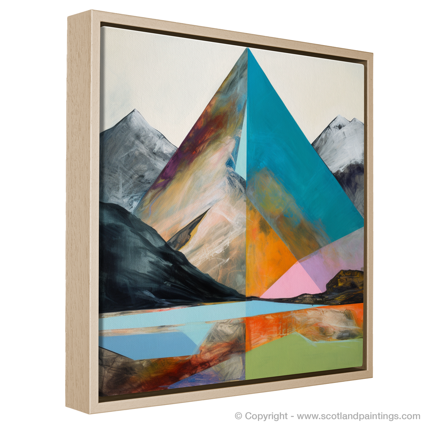 Highland Hues: Sgurr a' Mhaim Reimagined