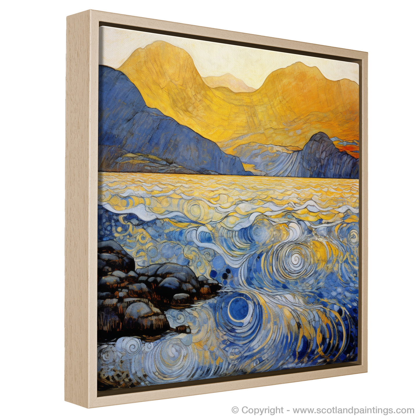 Enchanted Highlands: Liathach's Art Nouveau Majesty