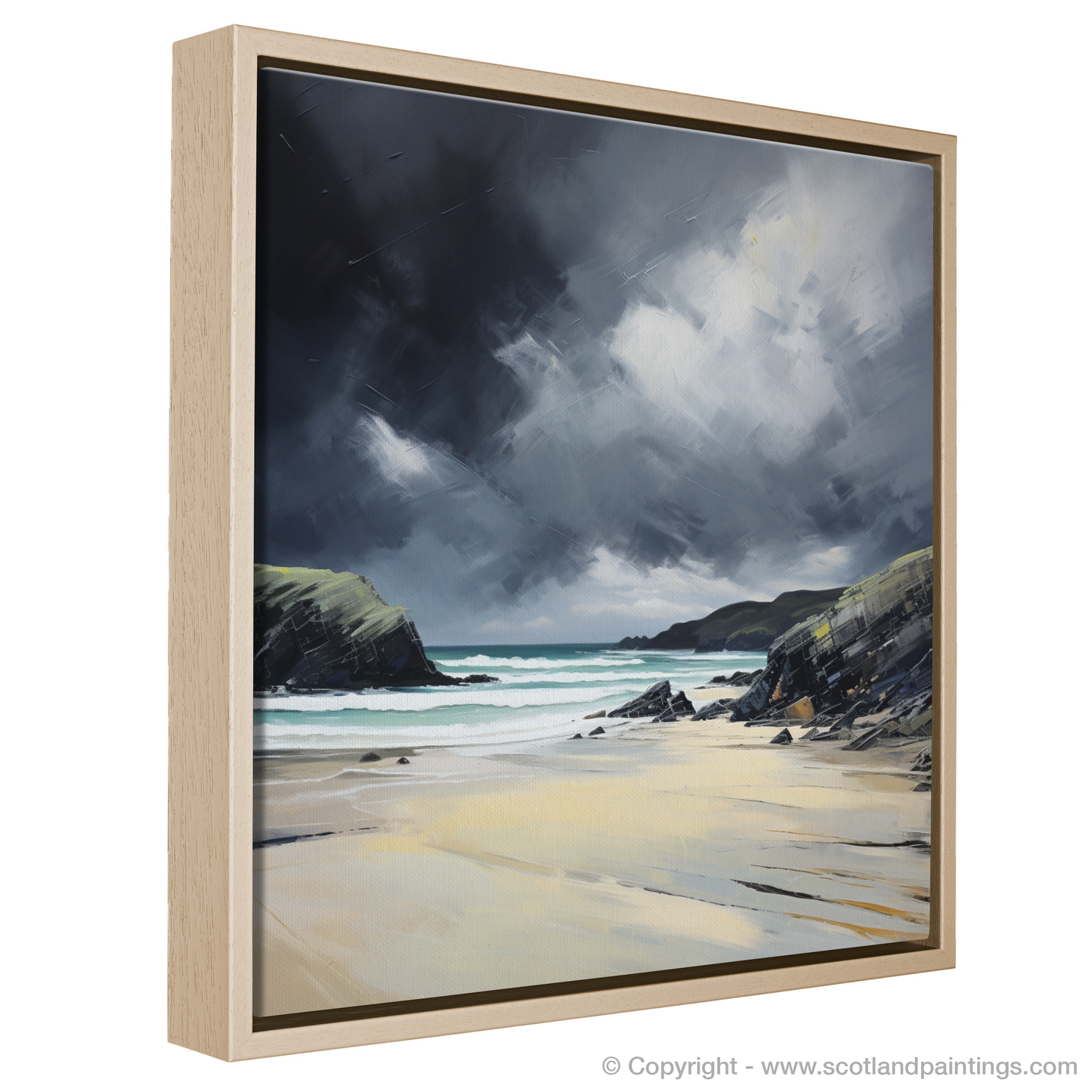 Durness Beach Storm Dance