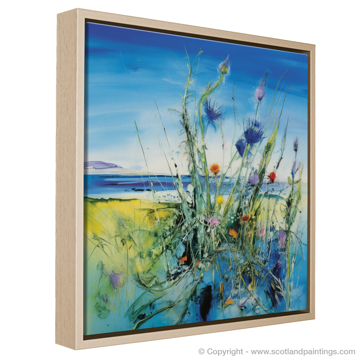 Surreal Shores of Scottish Flora