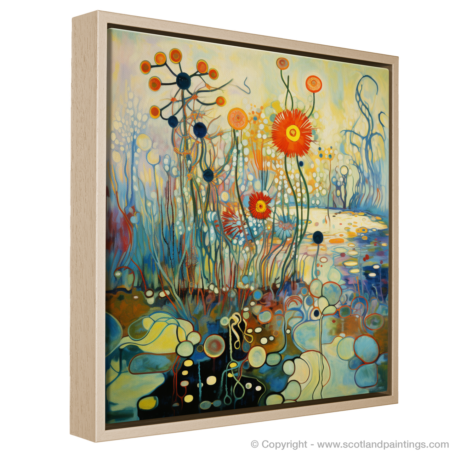 Sundew Whimsy: An Abstract Ode to Flow Country Wetlands