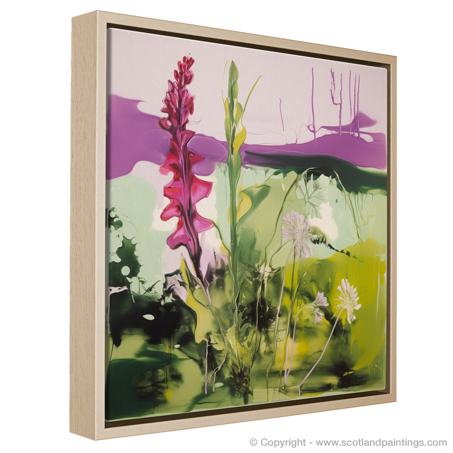 Foxglove Fantasy: A Dreamlike Embrace of Scottish Woodlands