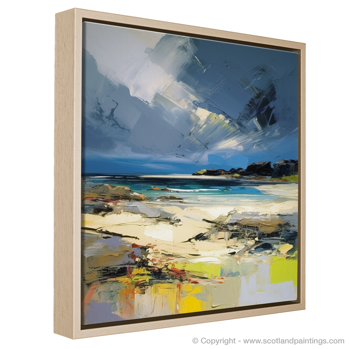 Storm's Embrace: The Essence of Arisaig Beach