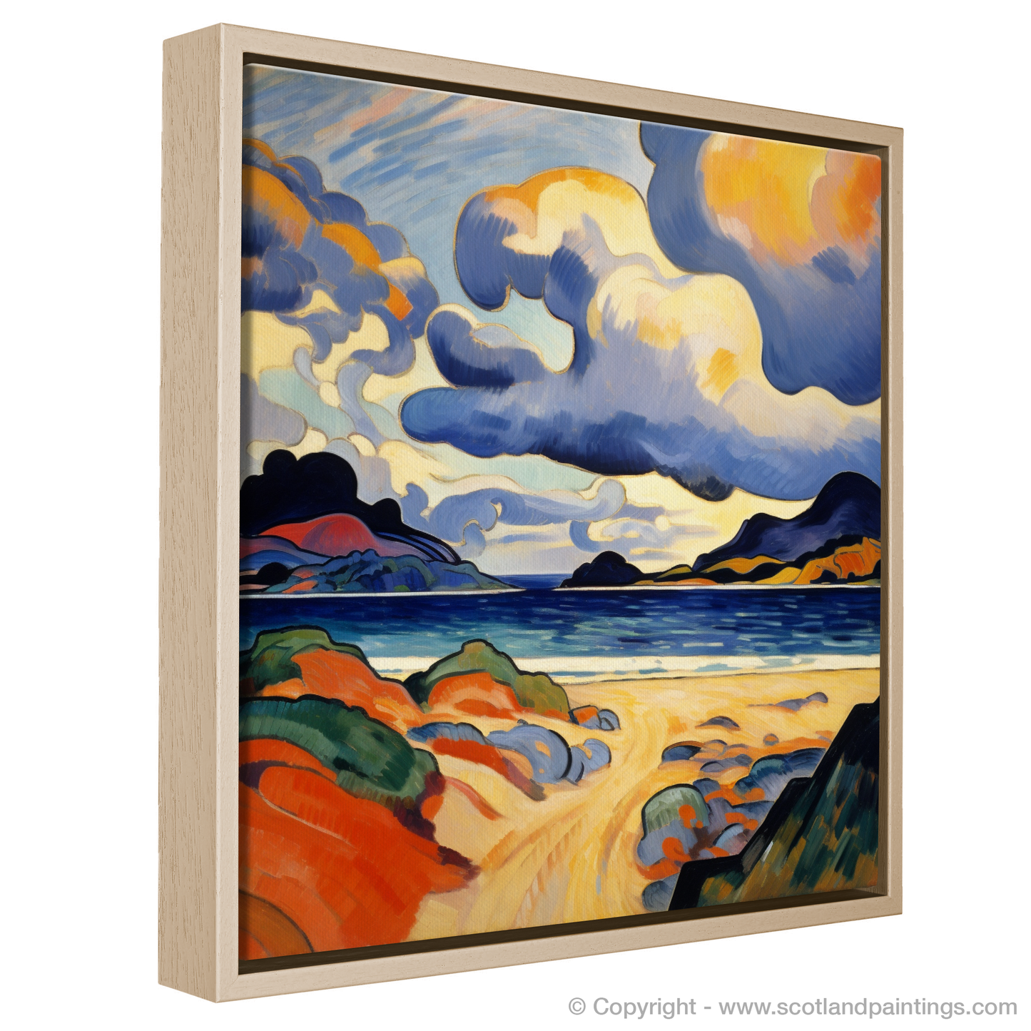 Storm's Embrace: The Wild Colours of Achmelvich Bay