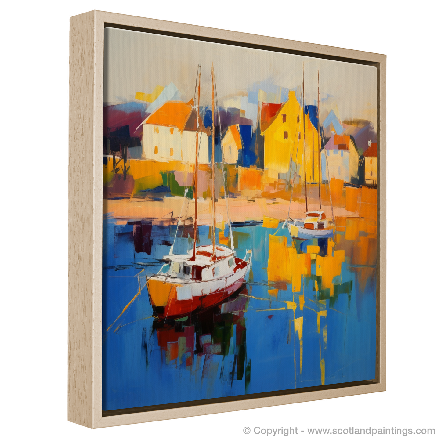 Golden Hour Symphony at North Berwick Harbour