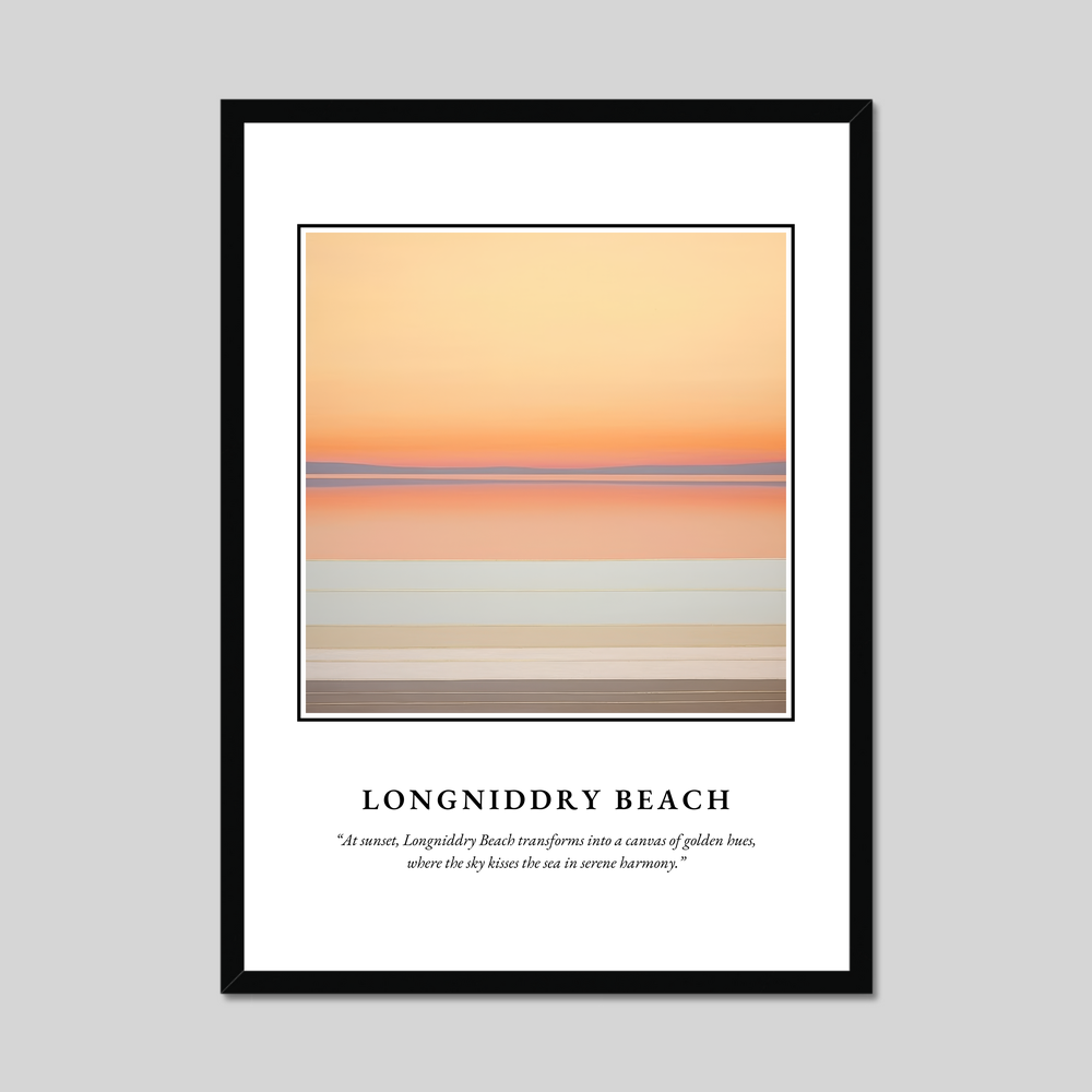 Poster in a black frame