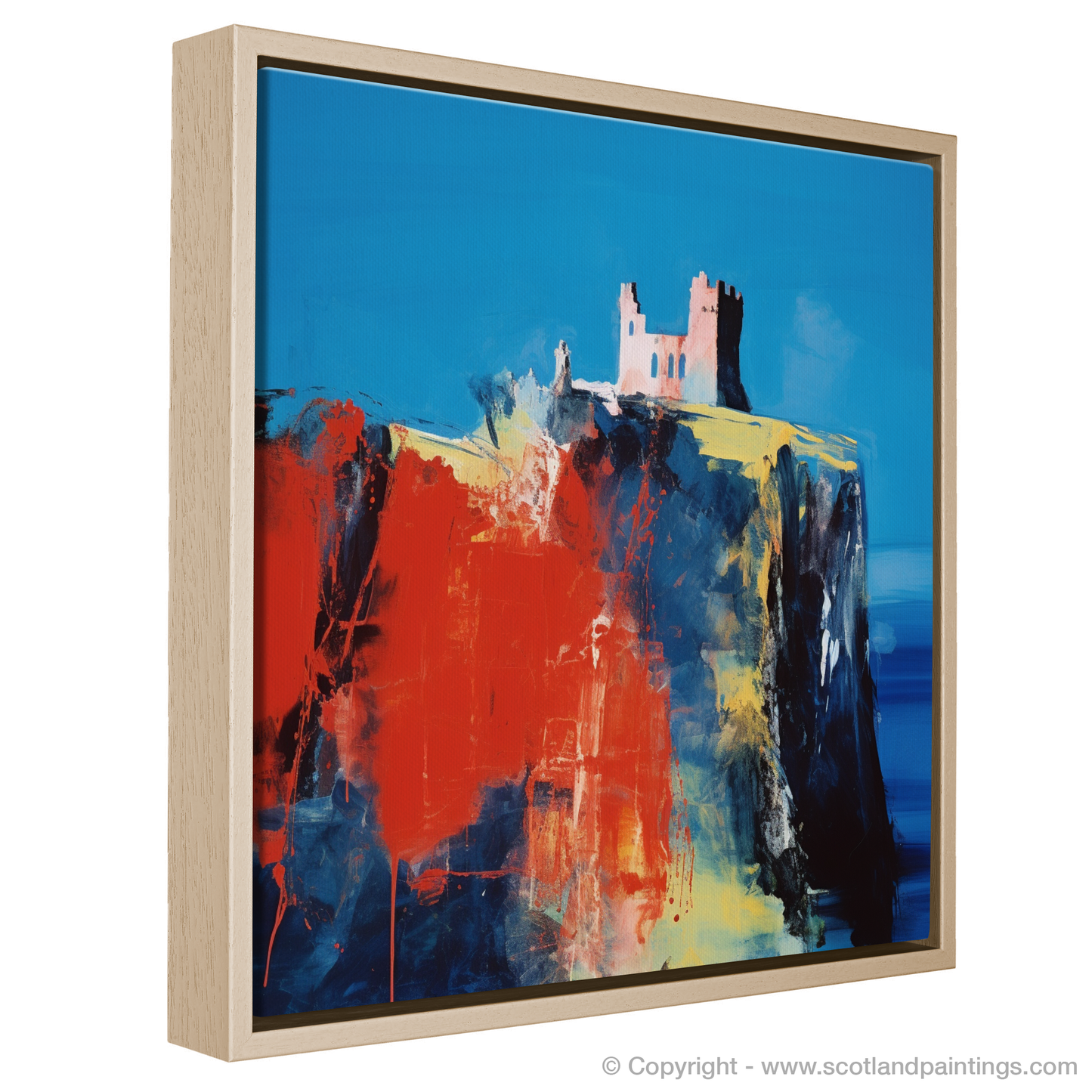 Aberdeenshire's Enigmatic Fortress: An Abstract Ode to Dunnottar Castle