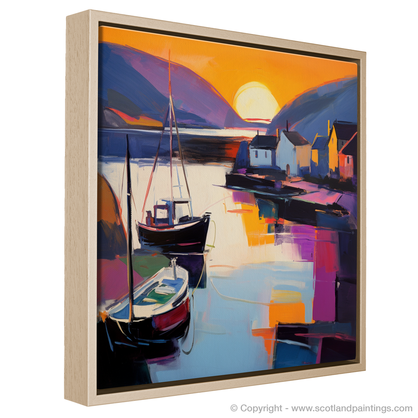 Radiant Dusk at Cullen Harbour