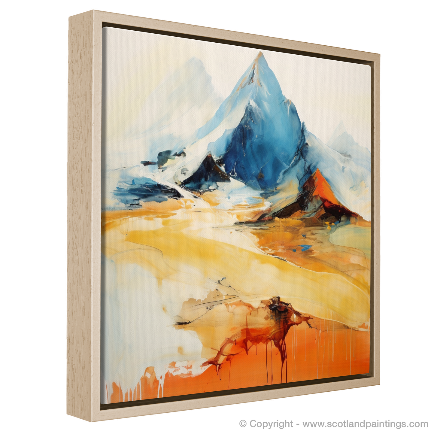 Highland Rhapsody: An Abstract Ode to Sgurr Dearg