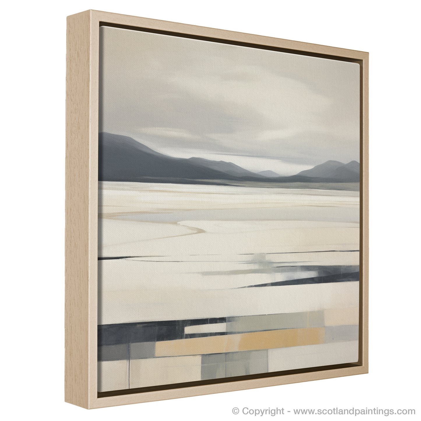 Stormy Serenity: An Abstract Ode to Luskentyre Sands