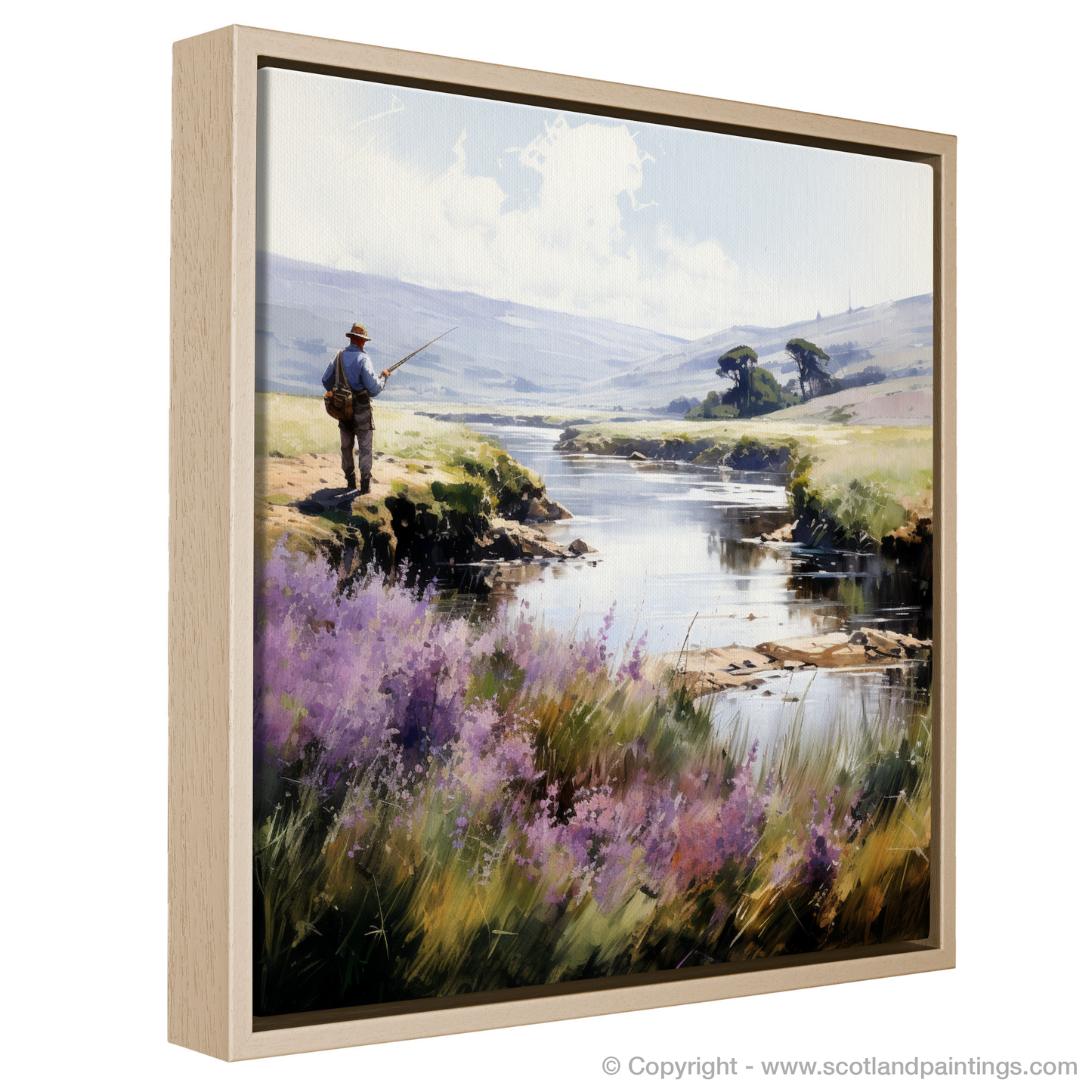 Highland Serenity: A Fly Fisher's Dance by the River Conon