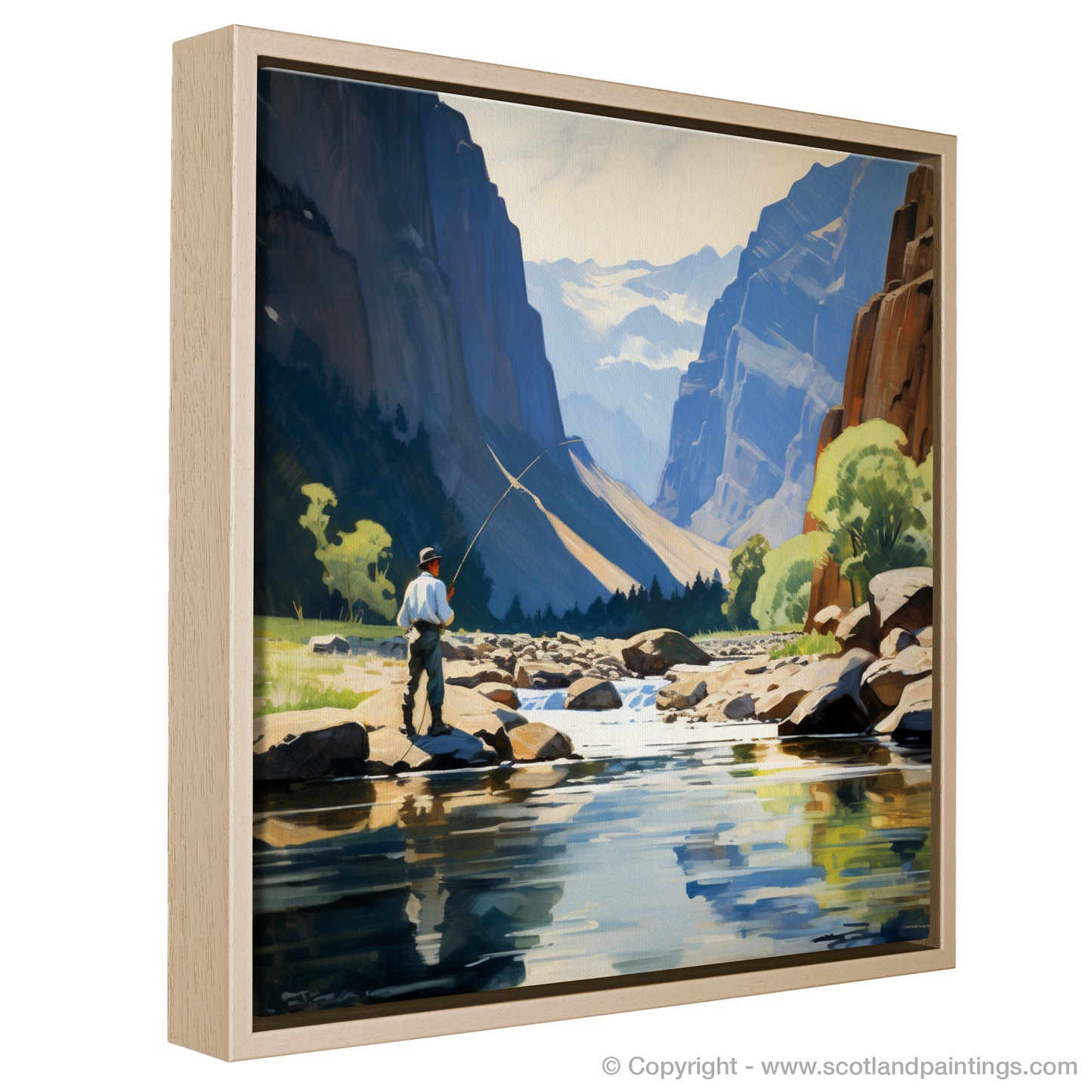 Solitude by the River Dee: A Fly Fishing Encounter