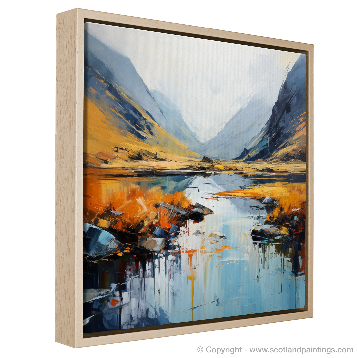 Highland Reverie: An Abstract Ode to Glen Coe